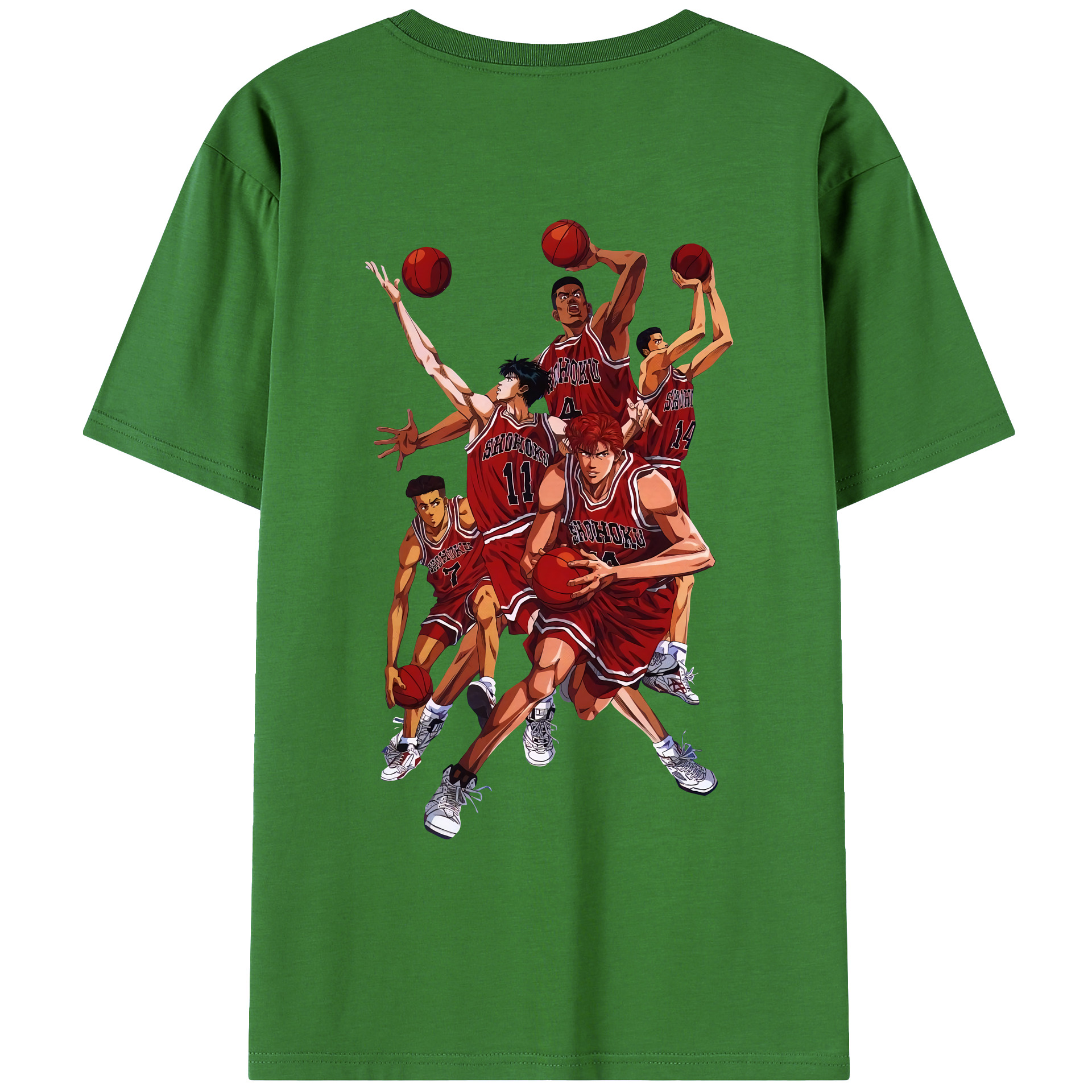（画像用） SLAM DUNK／スラムダンク レディース半袖Tシャツ(バックプリント)